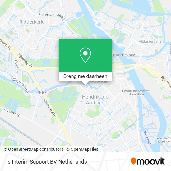 Is Interim Support BV kaart