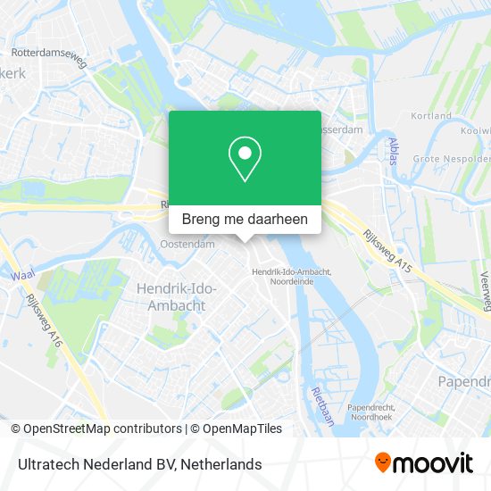 Ultratech Nederland BV kaart