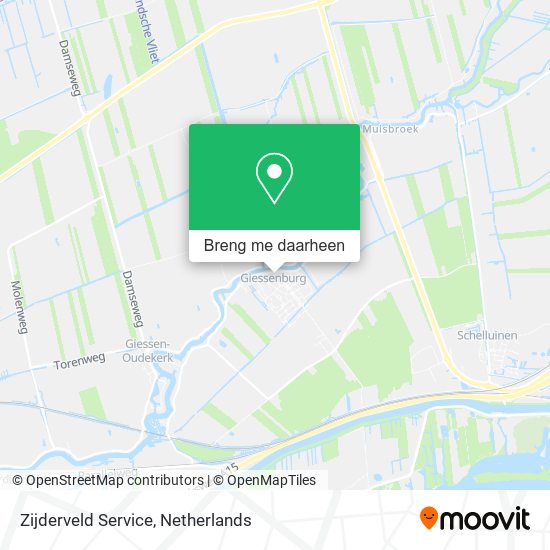 Zijderveld Service kaart