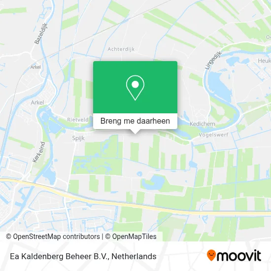 Ea Kaldenberg Beheer B.V. kaart