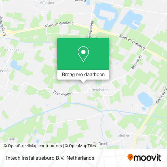 Intech Installatieburo B.V. kaart