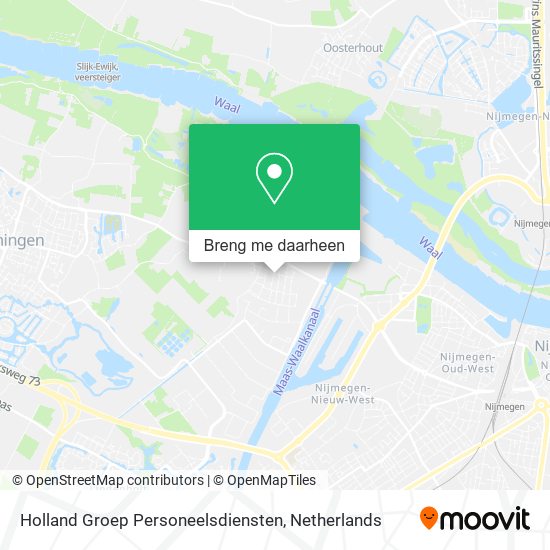 Holland Groep Personeelsdiensten kaart