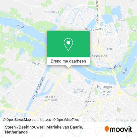 Steen- / Beeldhouwerij Marieke van Baarle kaart