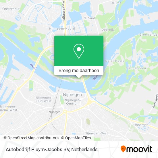 Autobedrijf Pluym-Jacobs BV kaart