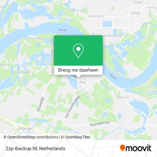 Zzp-Backup.Nl kaart