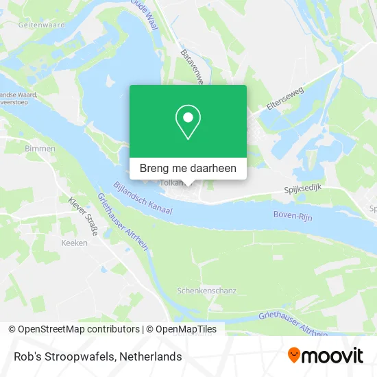 Rob's Stroopwafels kaart