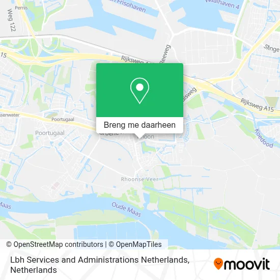 Lbh Services and Administrations Netherlands kaart