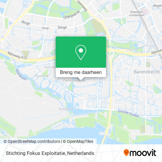 Stichting Fokus Exploitatie kaart