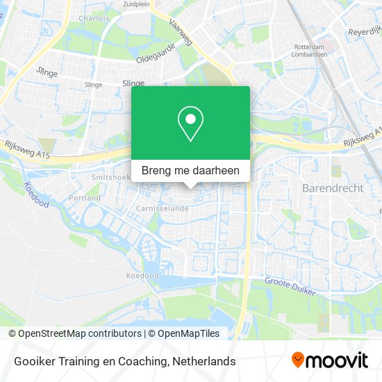 Gooiker Training en Coaching kaart