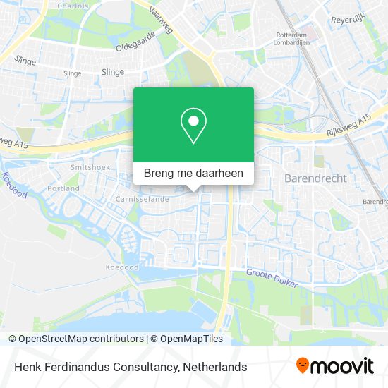 Henk Ferdinandus Consultancy kaart