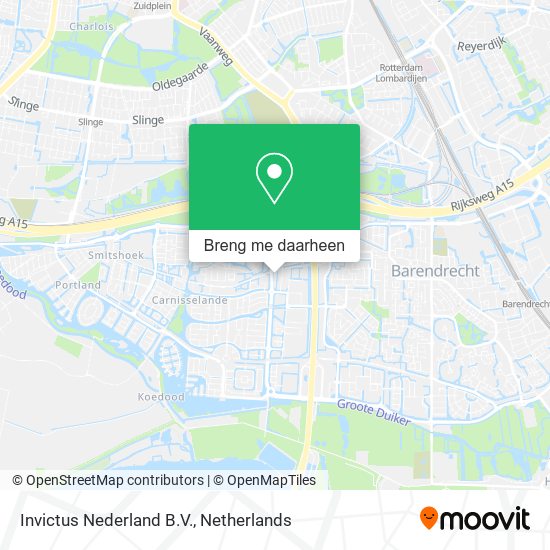 Invictus Nederland B.V. kaart