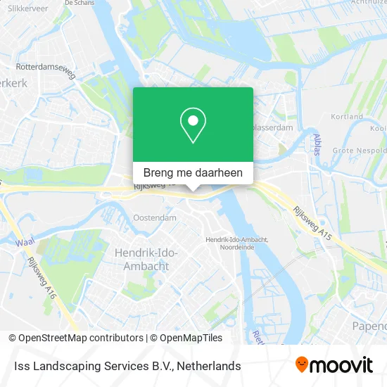 Iss Landscaping Services B.V. kaart