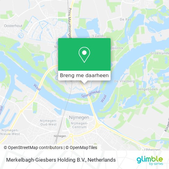 Merkelbagh-Giesbers Holding B.V. kaart