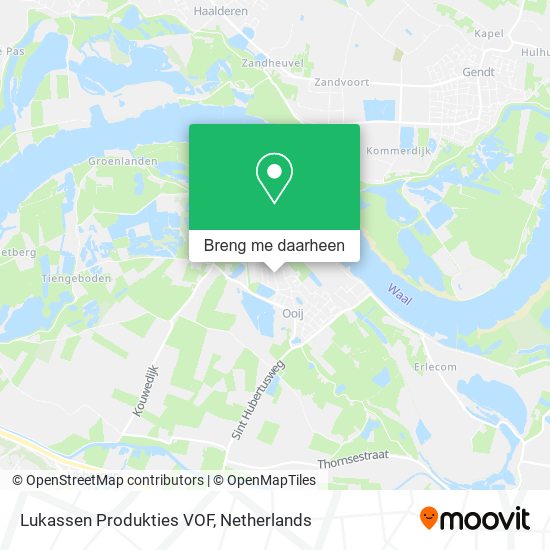 Lukassen Produkties VOF kaart