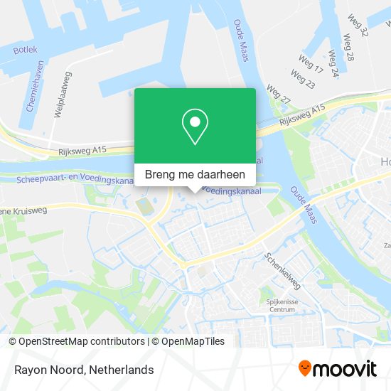 Rayon Noord kaart