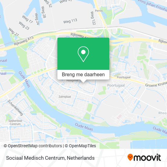 Sociaal Medisch Centrum kaart