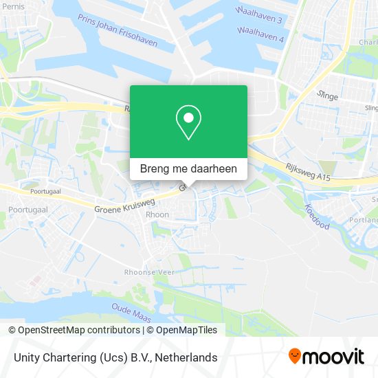 Unity Chartering (Ucs) B.V. kaart