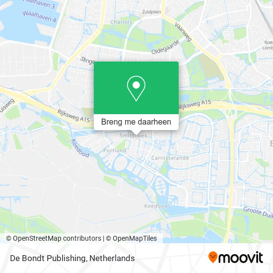 De Bondt Publishing kaart