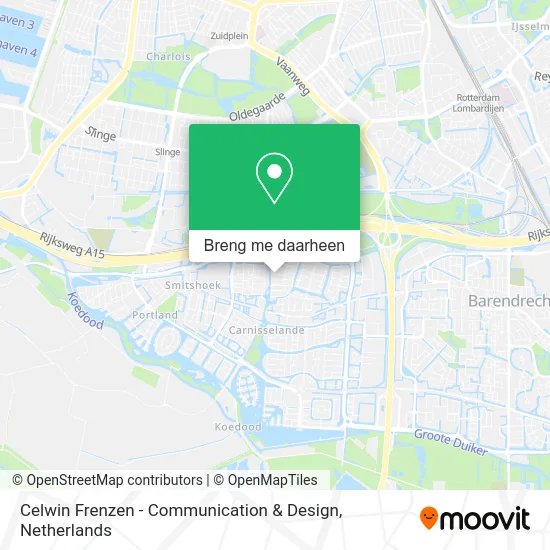 Celwin Frenzen - Communication & Design kaart