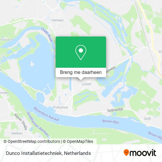 Dunco Installatietechniek kaart