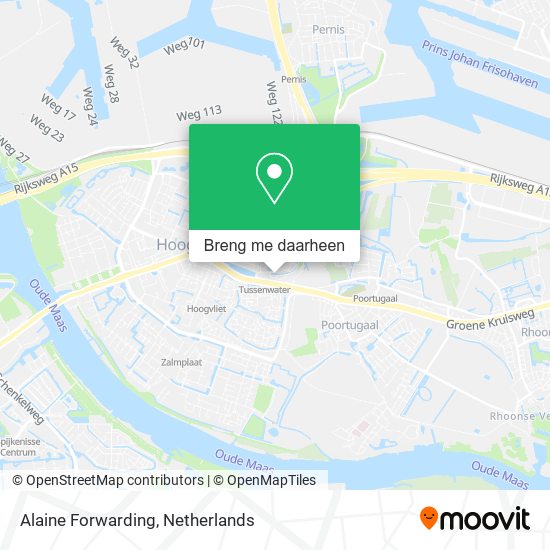 Alaine Forwarding kaart
