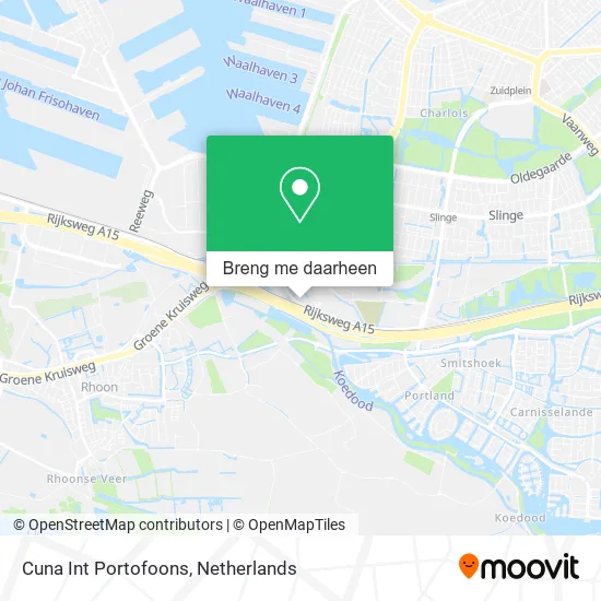 Cuna Int Portofoons kaart