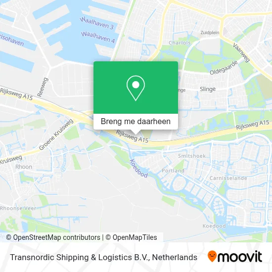 Transnordic Shipping & Logistics B.V. kaart