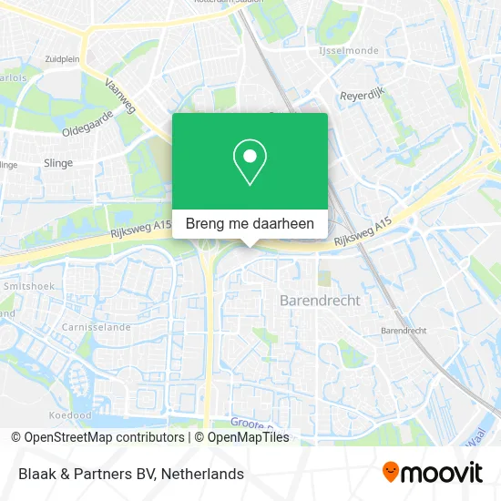 Blaak & Partners BV kaart