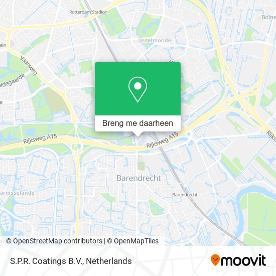 S.P.R. Coatings B.V. kaart