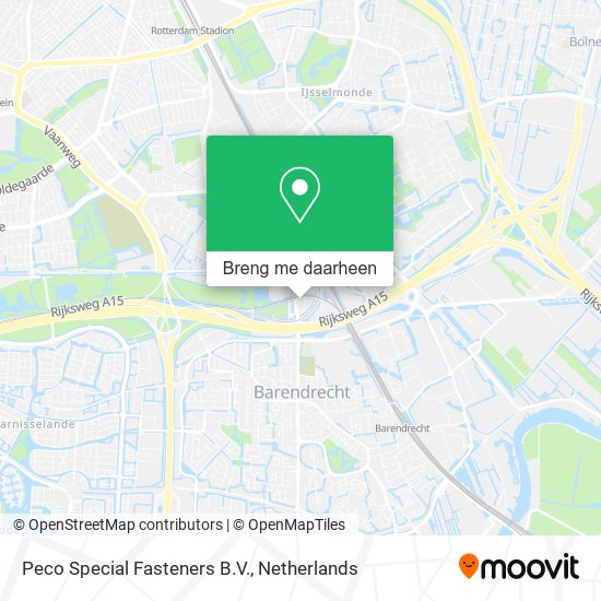 Peco Special Fasteners B.V. kaart