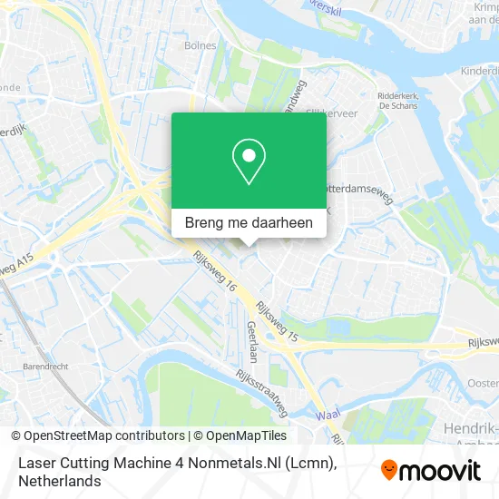 Laser Cutting Machine 4 Nonmetals.Nl (Lcmn) kaart