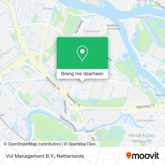 Vol Management B.V. kaart