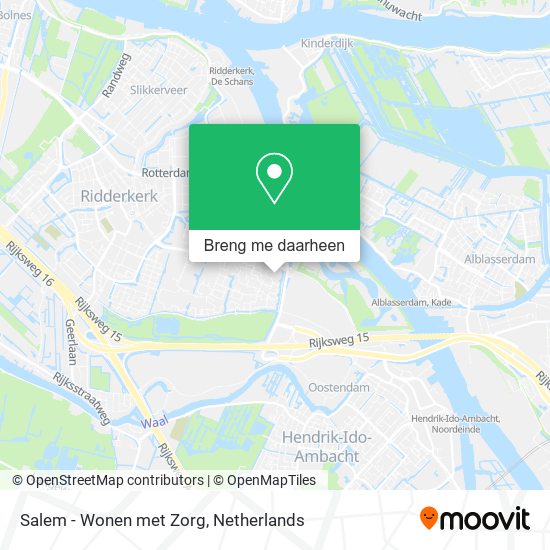 Salem - Wonen met Zorg kaart