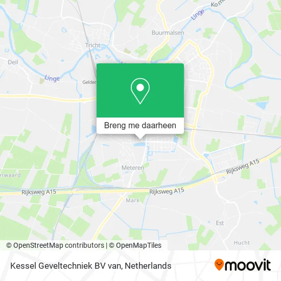 Kessel Geveltechniek BV van kaart