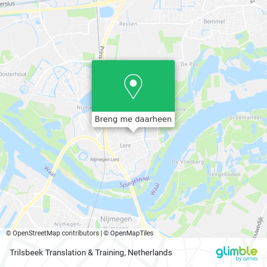 Trilsbeek Translation & Training kaart