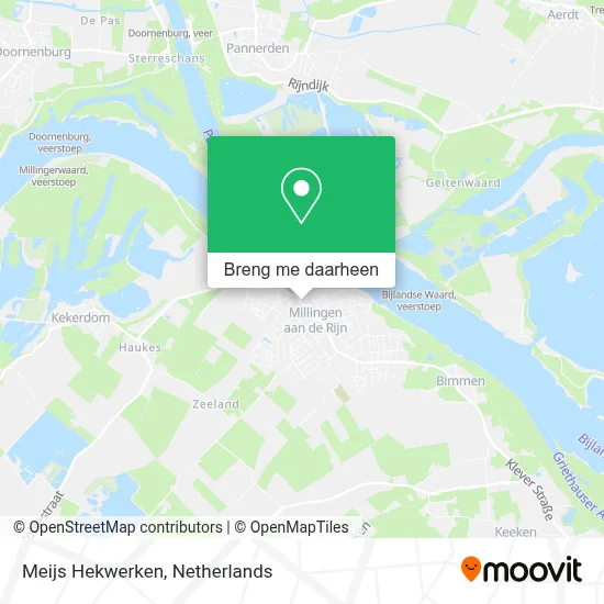 Meijs Hekwerken kaart