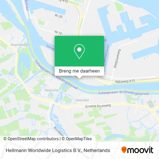 Hellmann Worldwide Logistics B.V. kaart
