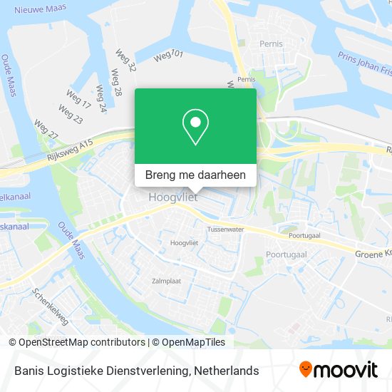 Banis Logistieke Dienstverlening kaart