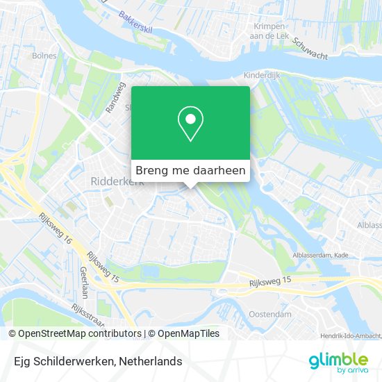 Ejg Schilderwerken kaart