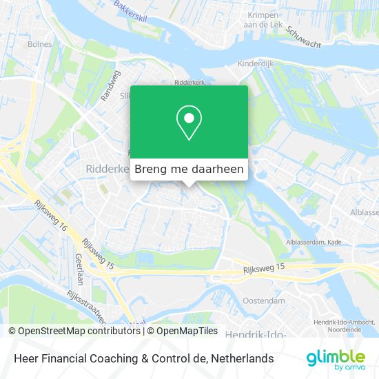 Heer Financial Coaching & Control de kaart