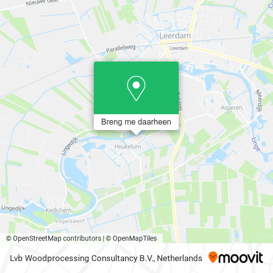 Lvb Woodprocessing Consultancy B.V. kaart