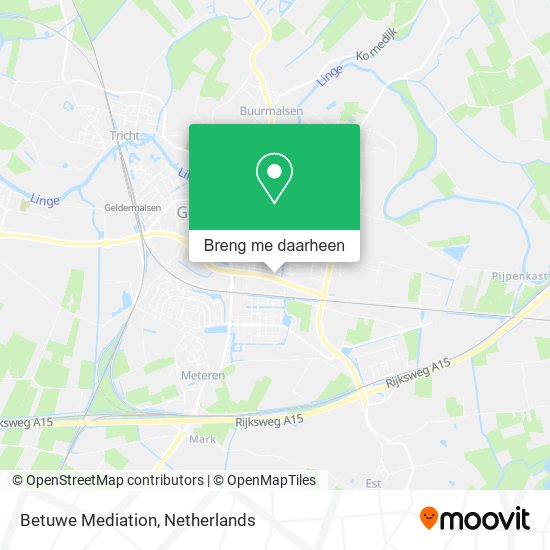 Betuwe Mediation kaart