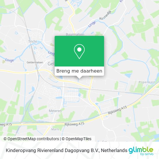 Kinderopvang Rivierenland Dagopvang B.V. kaart