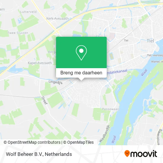 Wolf Beheer B.V. kaart