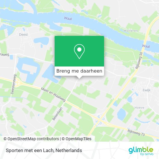 Sporten met een Lach kaart