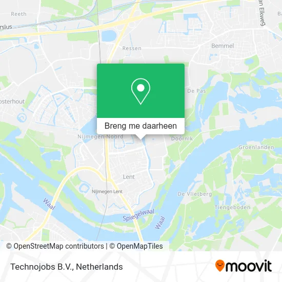 Technojobs B.V. kaart