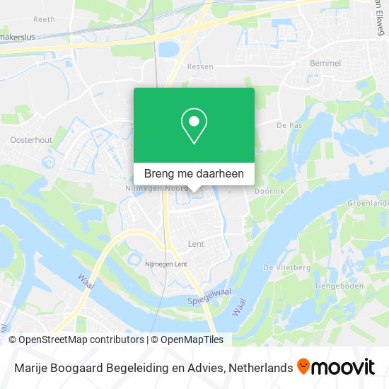 Marije Boogaard Begeleiding en Advies kaart