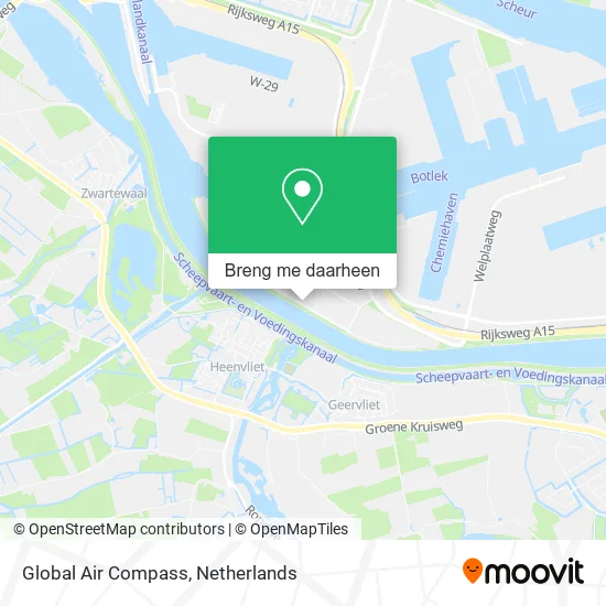 Global Air Compass kaart