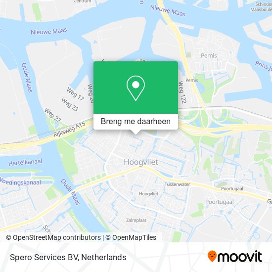 Spero Services BV kaart