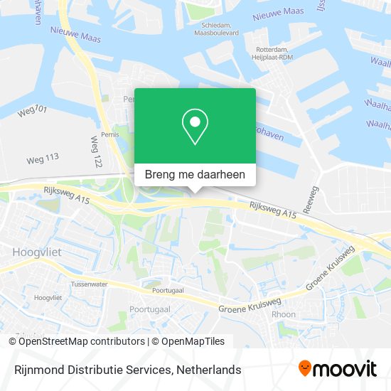 Rijnmond Distributie Services kaart